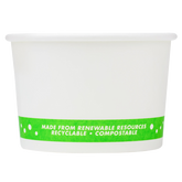 Wholesale 4 oz Eco-friendly Earth Print Ice Cream Paper Cups (75.3mm) - 1,000 ct